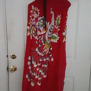 Pink Peacock sundress